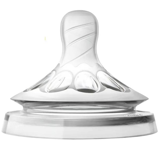 AVENT Соска Natural сил. д/новор.медл.поток N2  (SCY962/02) (НДС10%)