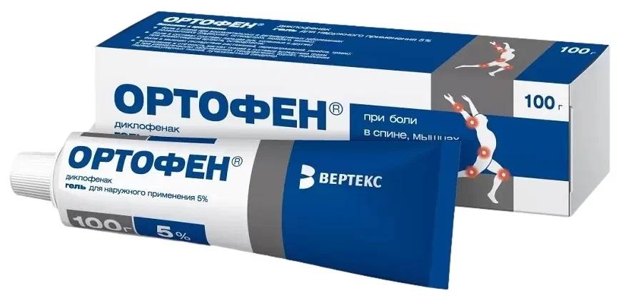 Ортофен гель 5% 100г (Р)