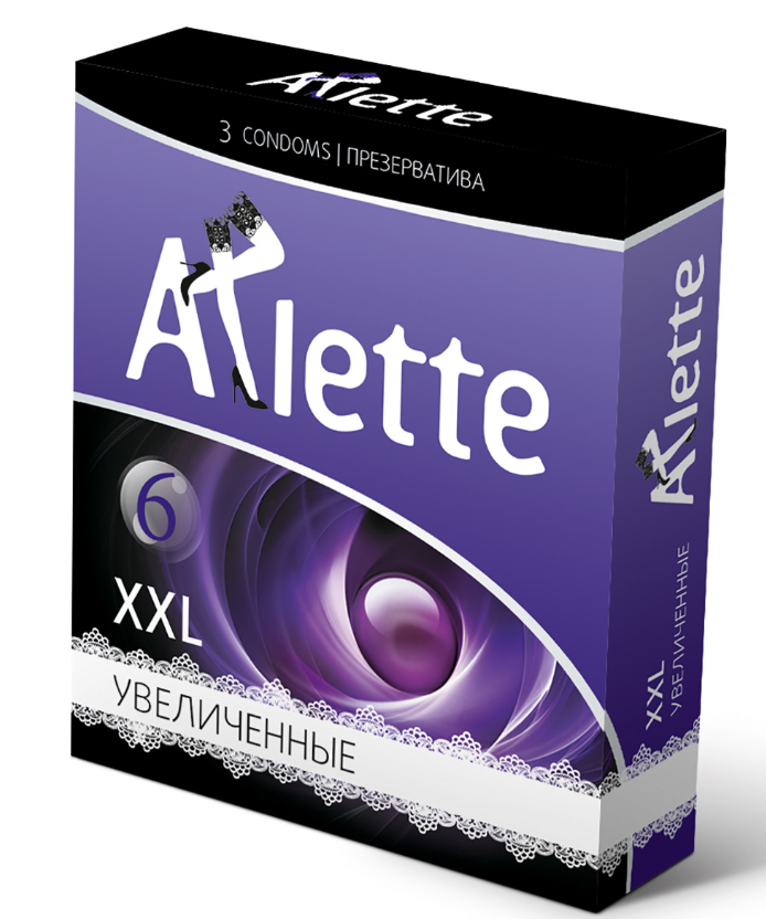 Презерв. Arlette  N3 XXL Увеличенные (Р)