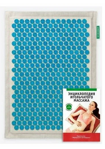 Аппл.Кузнецова"Тибетский"ковр.(синий) 41х60см (Р)