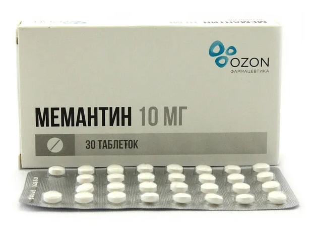 Мемантин таб.10мг N 30 (Р)#