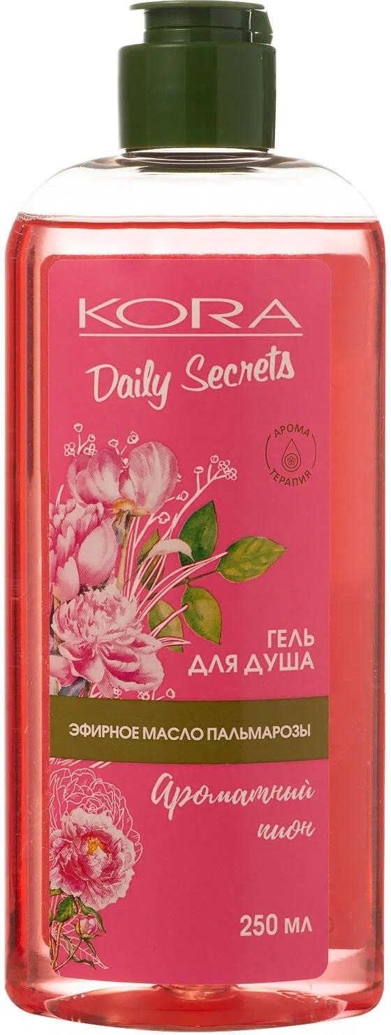 Кора Daily Secrets Гель д/душа аромат.пион 250мл (P) (31309)