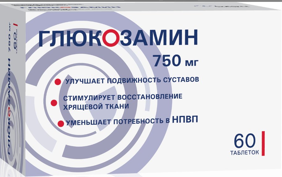 Глюкозамин таб. 750мг N60 (Р)