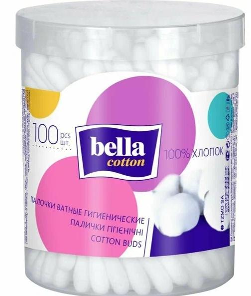 Палочки ватные Bella Cotton N100 (кругл.) (Р)