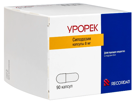 Урорек капс. 8мг N90 (Р)