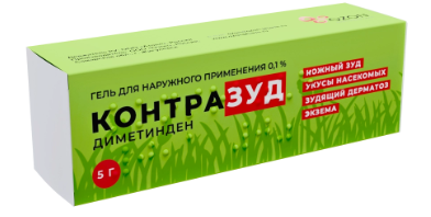 Контразуд гель д/нар.прим. 0.1% 5г (Р) (фенистил)