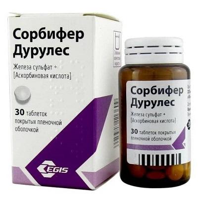 Сорбифер дурулес 320+60мг N100 (Р)