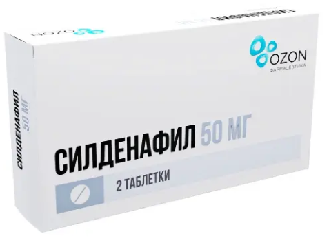 Силденафил таб.п/о 50мг N2 (Р)