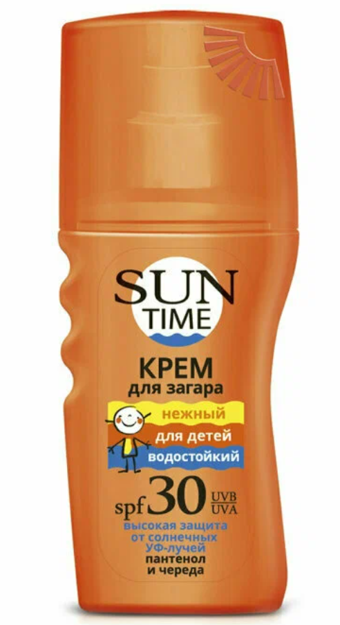 Лето!SunTime Молочко д/заг. SPF-30 150мл водостойк.
