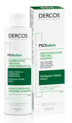 Vichy Dercos Psolution Шамп.кераторегул.200мл д/кожи голов.псориаз (Р)