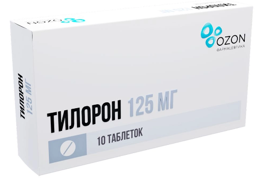 Тилорон таб. 125мг N10 (Р) (Лавомакс)#