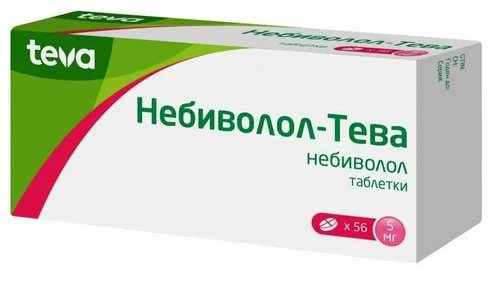 Небиволол-Тева таб. 5мг N 56 (Р)