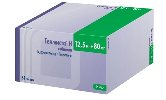 Телмиста Н таб. 12.5мг+80мг N84 (Р)