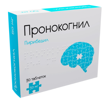 Пронокогнил таб.пролонг. п/о 50мг N30 (Р) (Проноран)#