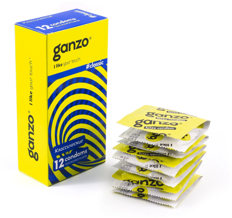 Презерв. Ganzo Классические N12 (Р)