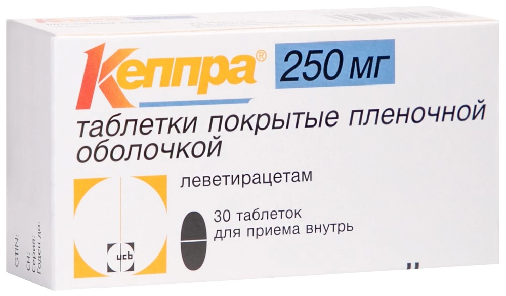 Кеппра таб. п/о 250мг N30 (Р)#