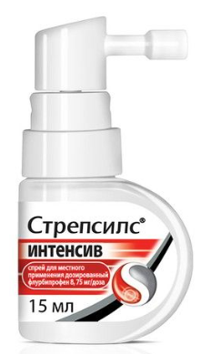 Стрепсилс интенсив спр.8.75/доза 15мл вишня-мята (Р)