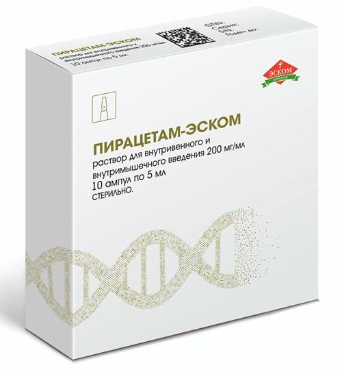Пирацетам амп. 20% 5мл №10