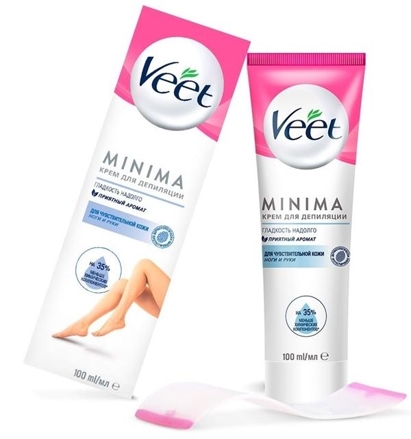 Veet Minima Крем для депиляции для чувствительной кожи 100 мл