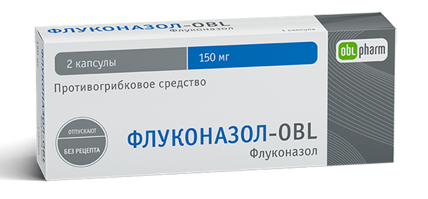 Флуконазол-OBL капс.150мг N2 (Р)#