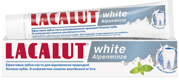 Зубная паста Лакалют White Alpenminze 75 мл