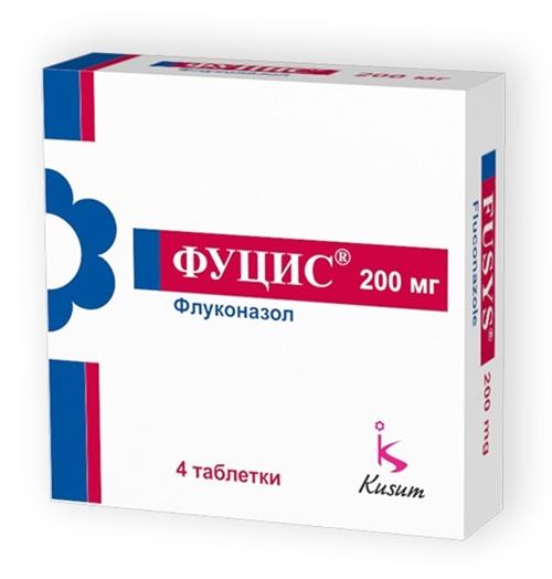 Фуцис таб. 200 мг: 4 шт.