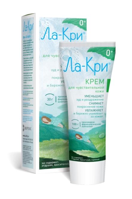 Ла-Кри крем для чувствительной кожи 30 г