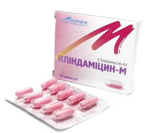Клиндамицин-М капс. 0,15 г: 10 шт.