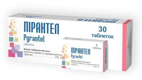 Пирантел таб. 250мг №30