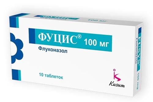Фуцис таб. 100 мг: 10 шт.