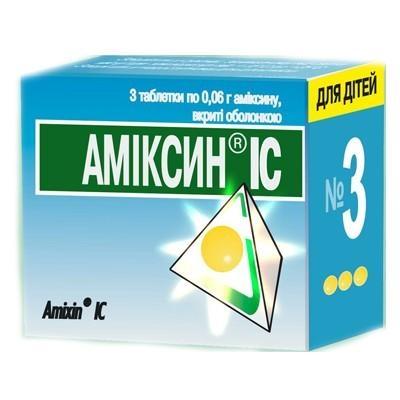 Амиксин IC таб. 60 мг: 3 шт.