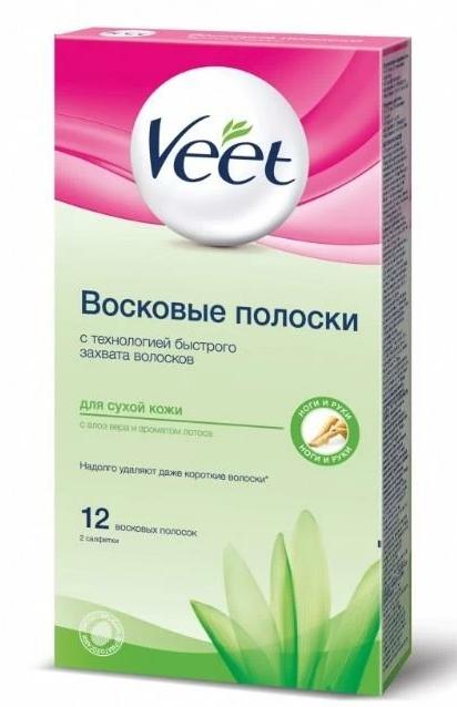 Veet восковые полоски