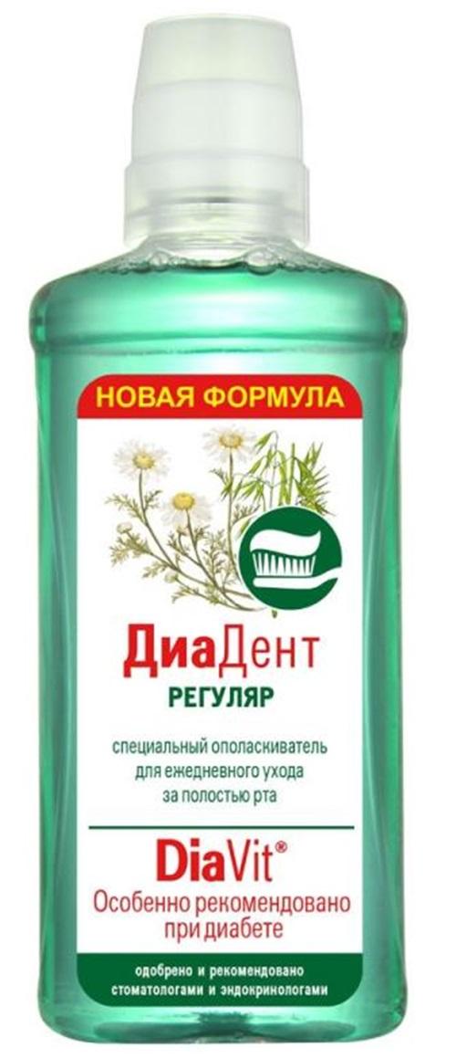 Ополаскиватель для полости рта Диадент Регуляр 275 мл