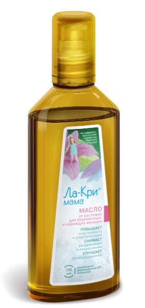 Ла-Кри Мама масло для профилактики растяжек 200 мл