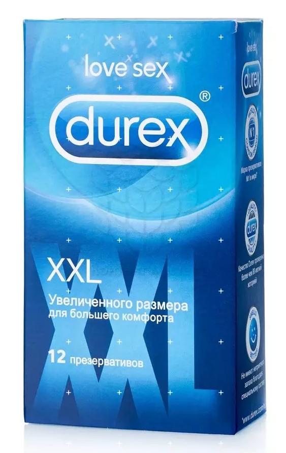 Презерв."Дюрекс" Увел.размер XXL N12 (Р)