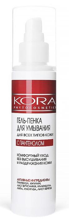 Кора Гель-пенка д/умыв. с пантенол.150мл (1302) (Р)