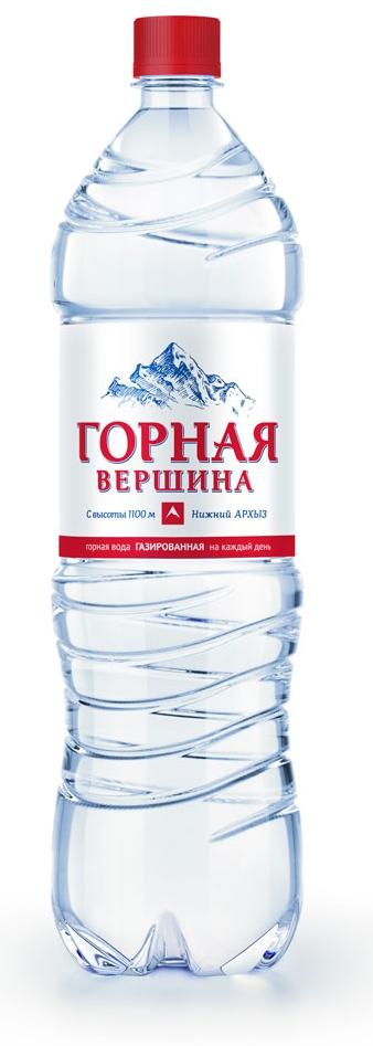 Вода мин. Горная вершина 1,5 Л ГАЗ ПЭТ