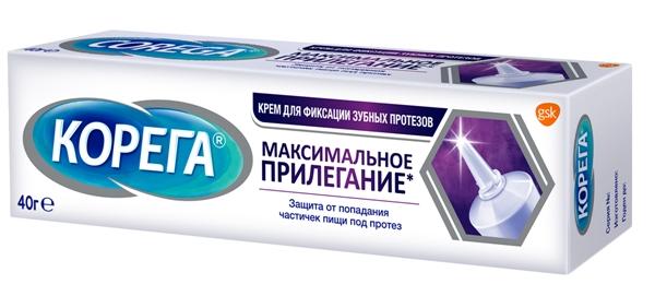 Корега фикс.крем э/сил. Макс.фикс.+прилегание 40г (Р)