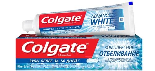 З/п Колгейт Advanced White 100мл Компл.отбеливание (Р)