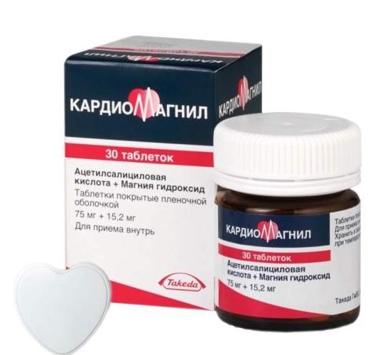 Кардиомагнил 75мг+15.2мг N30 (Р)