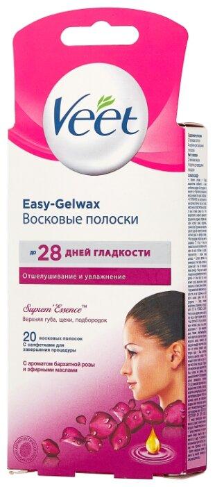 Veet Easy Gel-wax восковые полоски