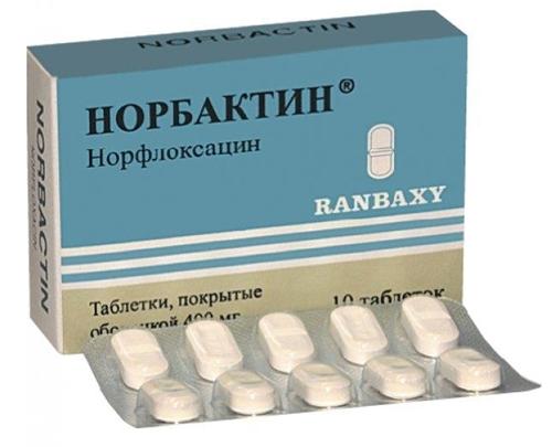 Норбактин таб. 400мг N 10 (Р)