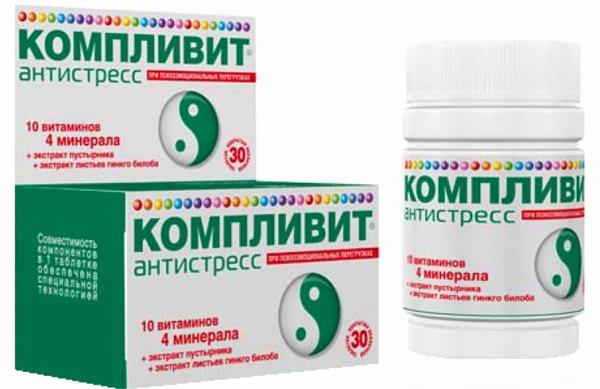 Компливит Антистресс таб. N30 (Р) (ПТ)