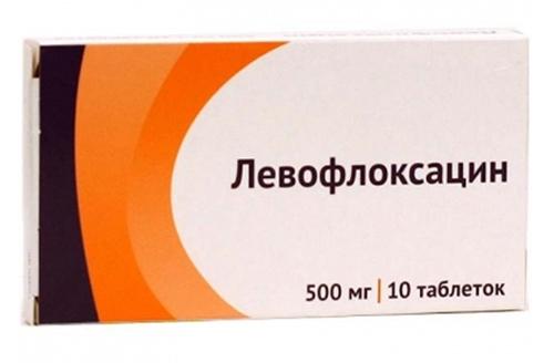 Левофлоксацин 500мг N10 (Р) Озон#
