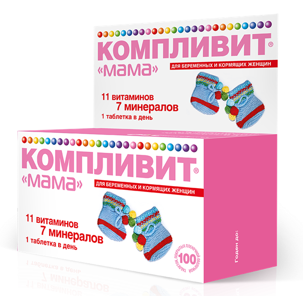 Компливит Мама таб. N100 банка (Р)