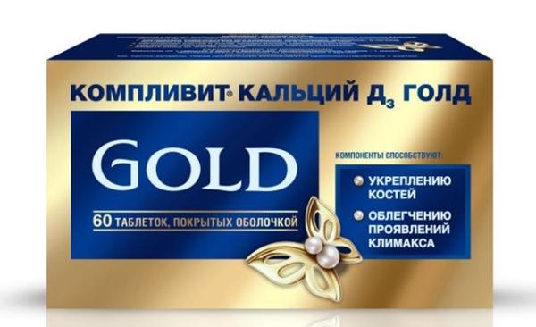 Компливит Кальций Д3 Голд таб.: 60 шт.