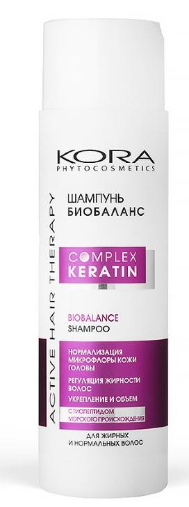 Кора Шампунь Биобаланс 250мл д/жирн.и норм.волос (5132) (Р)