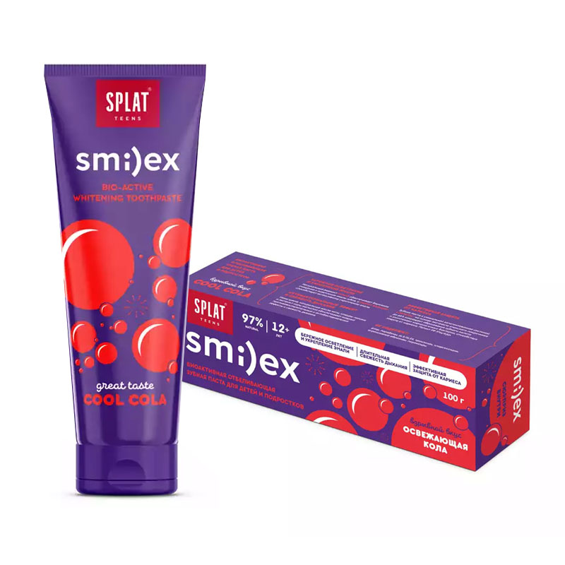 Зубная паста Splat Smilex Освежающая Кола 100 г