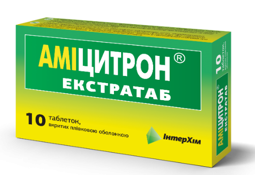 Амицитрон Экстратаб таб.: 10 шт.