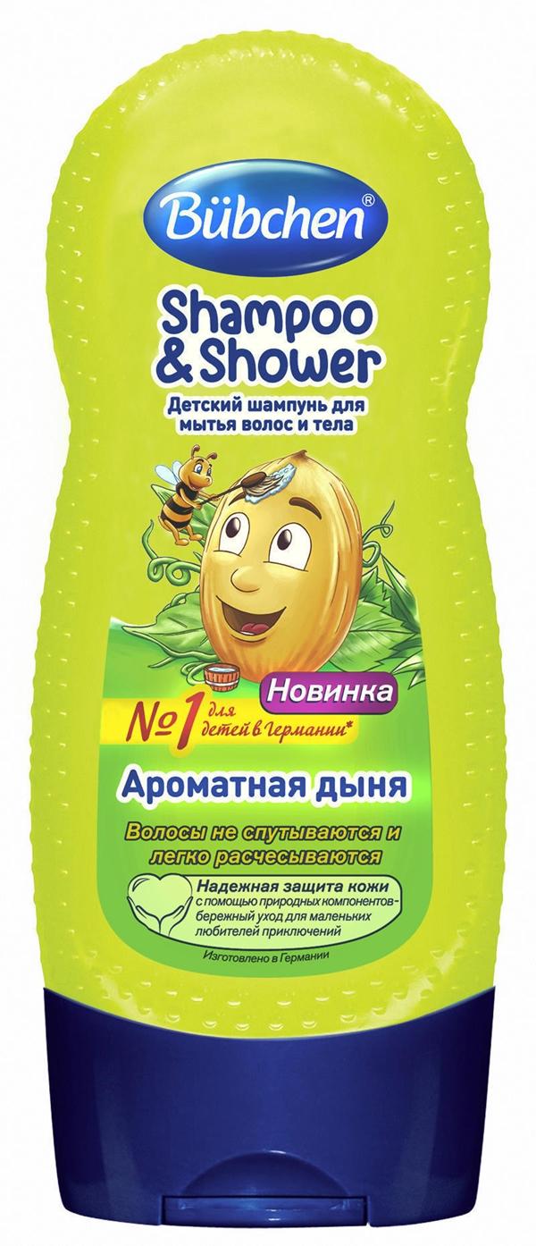 Бюбхен Шамп.-гель д/душа 230мл Ар.дыня д/волос и тела(Р)